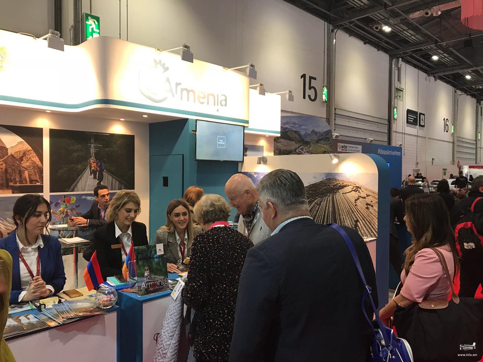 Armenia and Artsakh participated at the World Travel Market in London