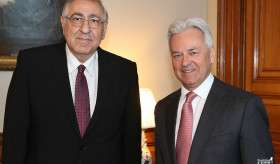 Meeting of Ambassador Arman Kirakossian with UK Minister of State for Europe and the Americas Alan Duncan