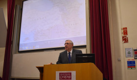 Lecture by Ambassador Arman Kirakossian at the Cardiff University