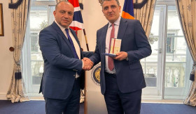 Դեսպան Ներսեսյանը հյուրնըկալել է ՍԴ նախագահ Արմեն Դիլանյանի գլխավորած պատվիրակությանը