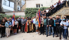 Հայ-ադրբեջանական սահմանին զոհված զինծառայողների հիշատակին նվիրված ոգեկոչման արարողություն Լոնդոնի Սբ Եղիշե եկեղեցիում